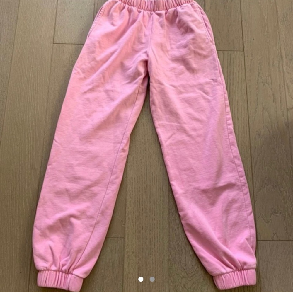 brandy melville pink rosa sweatpants